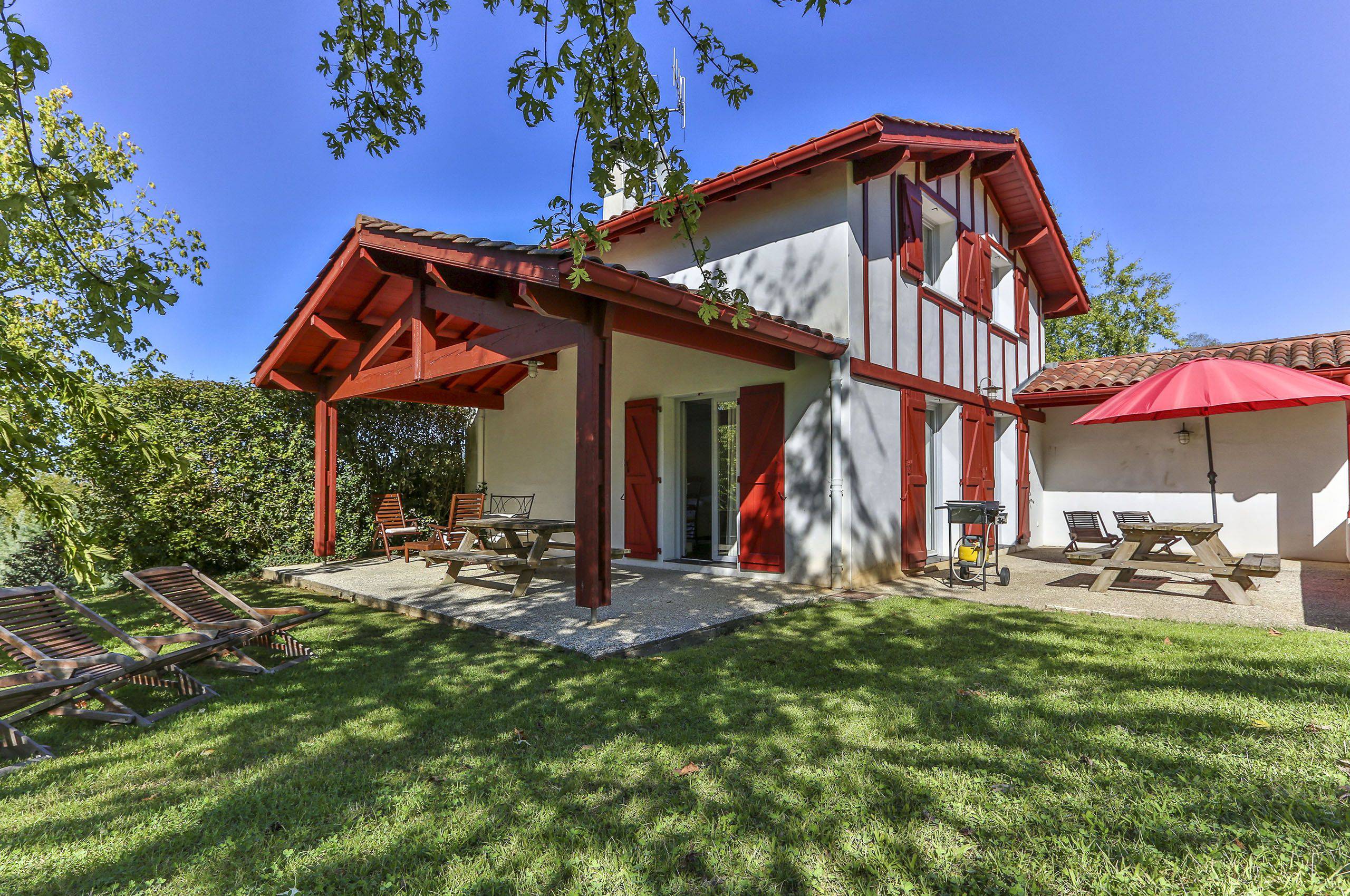 Villa Mendia en location pour 6 personnes à Saint Pierre d’Irube (Pays Basque)