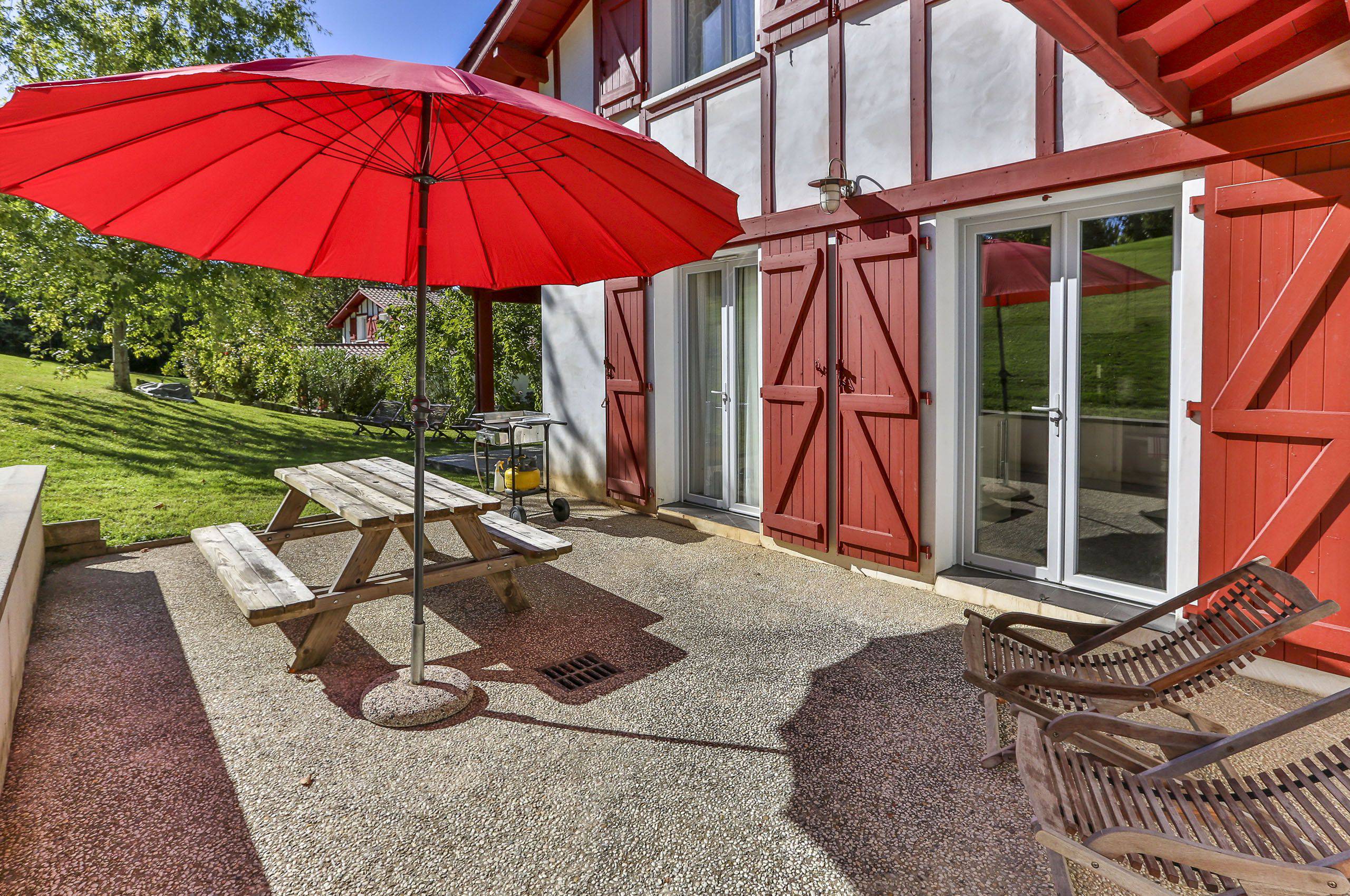 Villa Mendia en location pour 6 personnes à Saint Pierre d’Irube (Pays Basque)