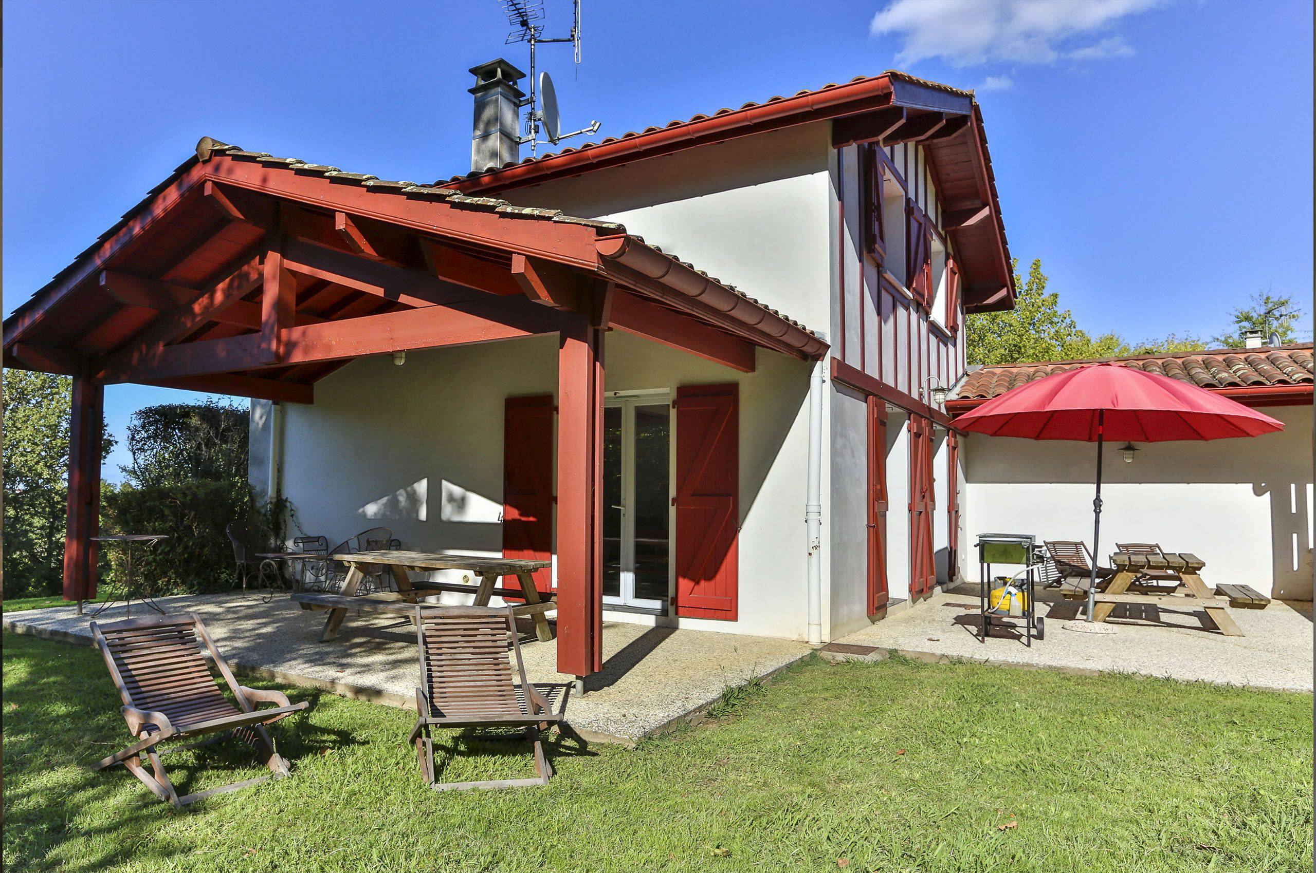 Villa Ohiana en location pour 4 personnes à Saint Pierre d’Irube (Pays Basque)